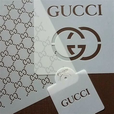 gucci for stencil|gucci brand stencils.